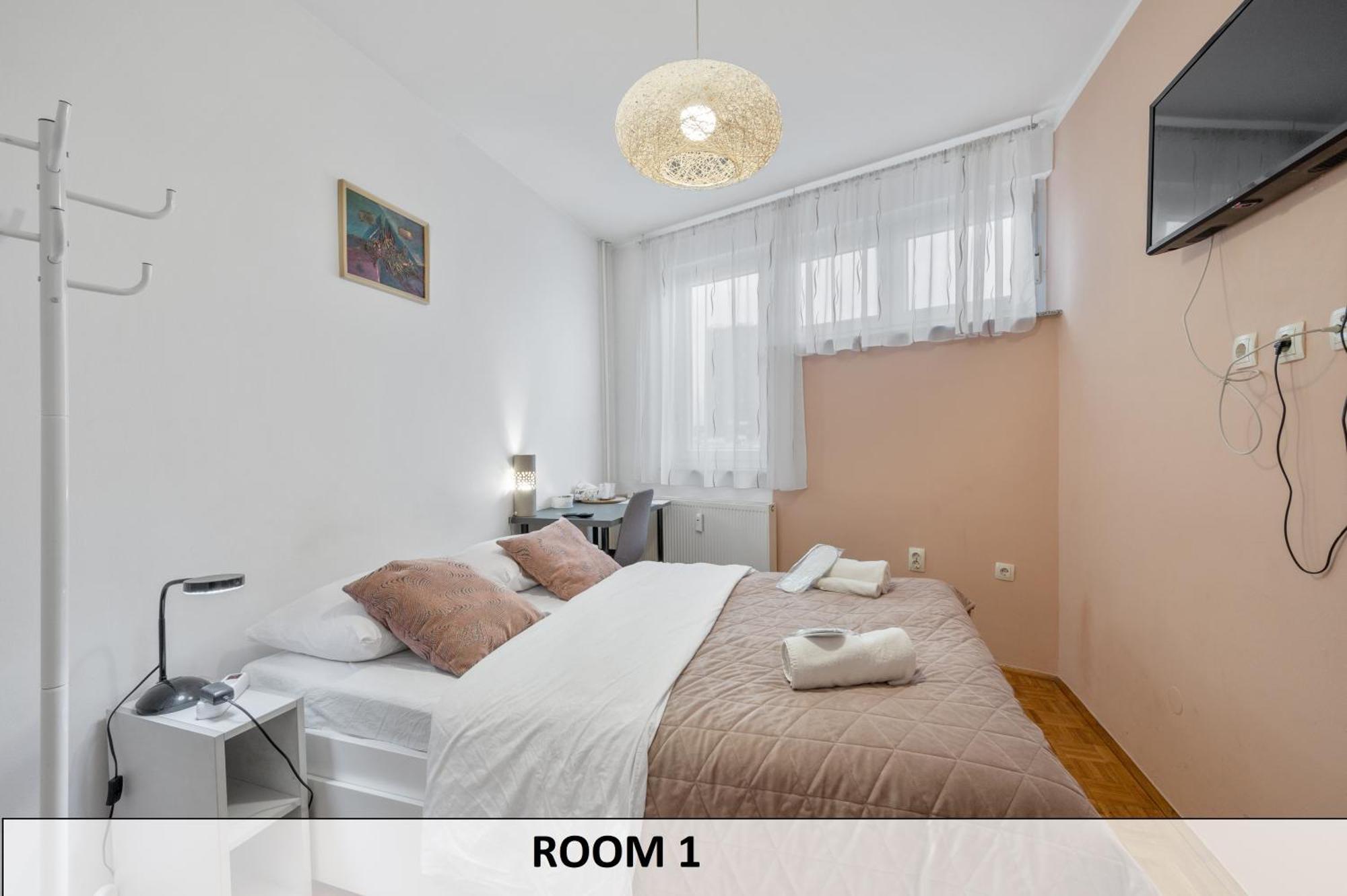 Apartman I Sobe Sofi With Common Kitchen Bathroom And Toilet Загреб Екстер'єр фото